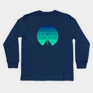 Into The Out Space Kids Long Sleeve T-Shirt